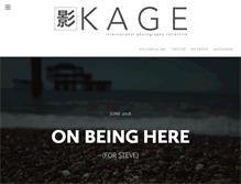 Tablet Screenshot of kagecollective.com